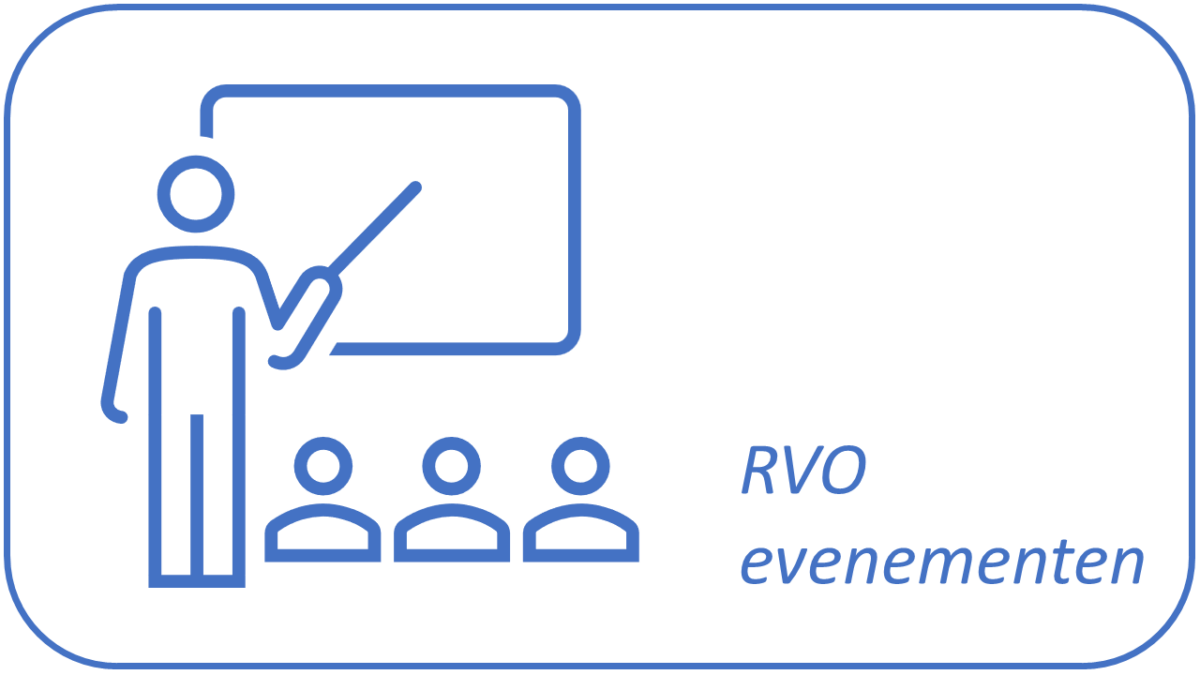 icoon ter illustratie dat de RVO evenementen agenda is toegevoegd